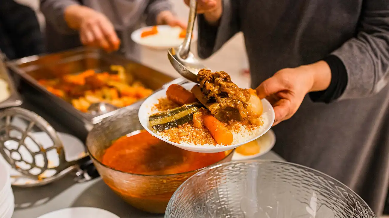 Photos du couscous fait par les perles rares de la castellane