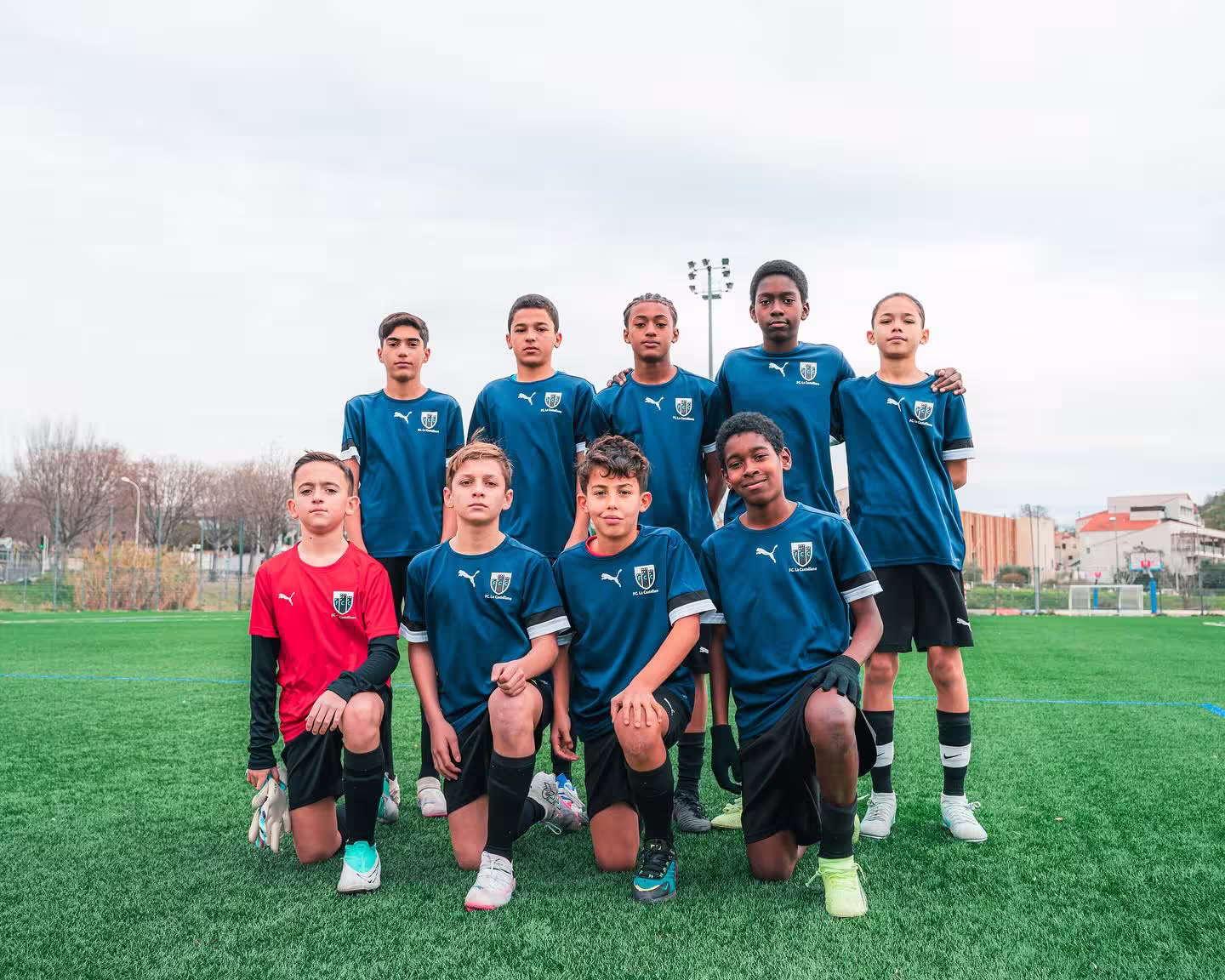 Photo d'équipe U13 de la castellane